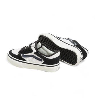 Vans Rowley Classic Leder Turnschuhe schwarz, wei