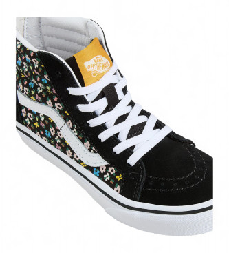 Vans Sapatilhas de couro Sk8-Hi Zip preto