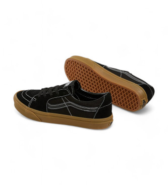 Vans SK8-Low leather trainers black