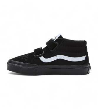 Vans Sk8-Mid Reissue tnis de couro preto