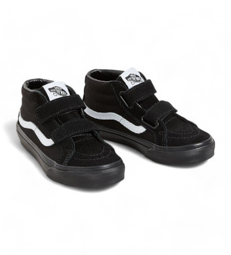 Vans Zapatillas de piel Sk8-Mid Reissue negro