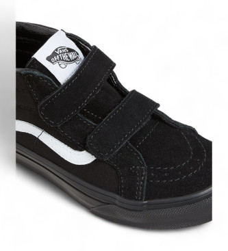 Vans Zapatillas de piel Sk8-Mid Reissue negro