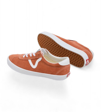 Vans Sport Low leather trainers orange