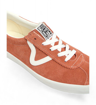 Vans Sport Low Leder Turnschuhe orange