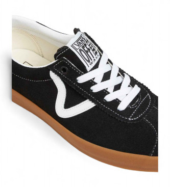 Vans Sportschoenen laag leer zwart