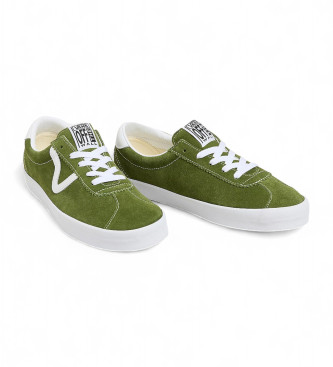 Vans Baskets Sport Low en cuir vert