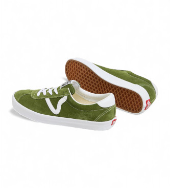 Vans Sapatilhas Sport Low em pele verde