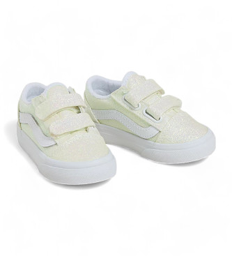 Vans Td Old Skool V tnis de couro branco