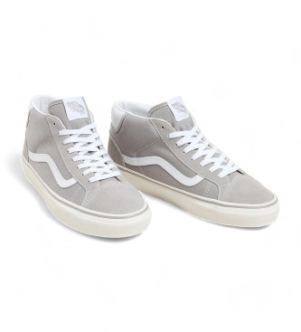 Vans Ua Mid Skool 37 grijs leren sportschoenen