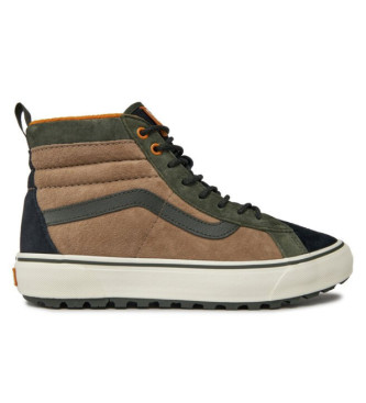 Vans Leather trainers Ua Sk8-Hi Mte-1 Forest green, brown