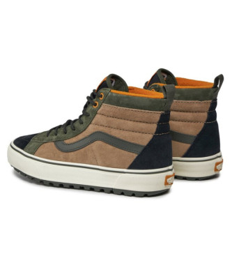 Vans Leather trainers Ua Sk8-Hi Mte-1 Forest green, brown