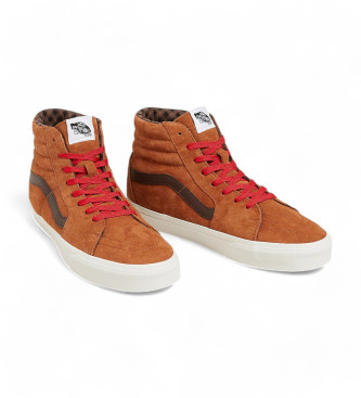 Vans Usnjene športne copateSK8-Hi brown