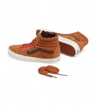 Vans Usnjene športne copateSK8-Hi brown