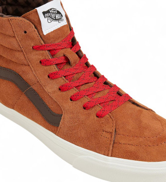 Vans Usnjene športne copateSK8-Hi brown