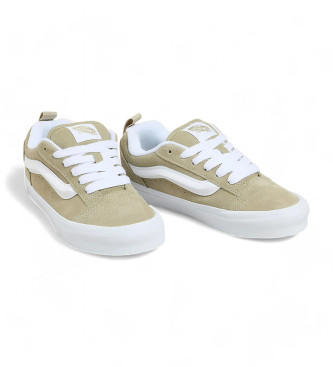 Vans Beżowe buty treningowe Knu Skool