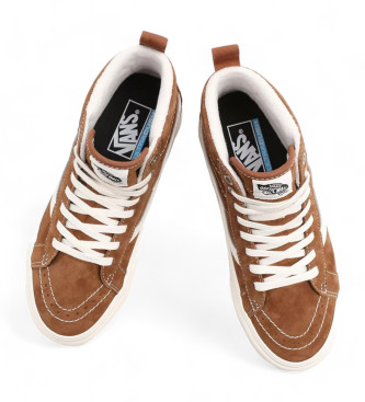 Vans Buty MTE Sk8-Hi Waterproof brązowe