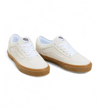 Vans Rowley Classic beige leren schoenen