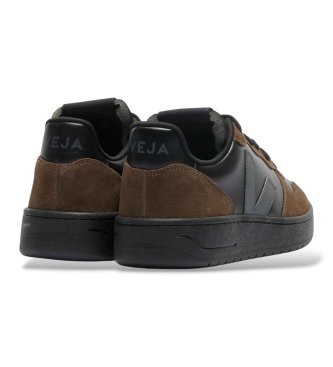 VEJA Braune V-10 Prime Sneaker aus Leder