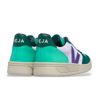 VEJA Sneakers in pelle verde V-10