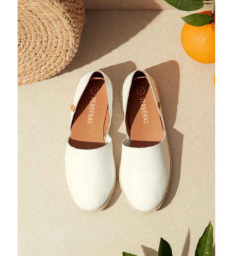Verbenas Alpargatas de Piel Carmen Nucleo beige