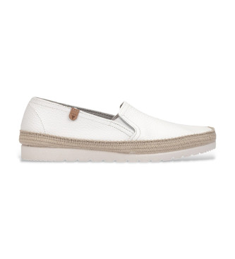 Verbenas Nuria Nucleo Leren Nautic Schoenen wit