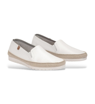 Verbenas Nuria Nucleo Leren Nautic Schoenen wit