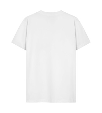 Versace Jeans Couture Camiseta ajustada con logotipo blanco  