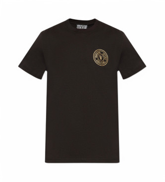 Versace Jeans Couture T-Shirt Logo gold, schwarz