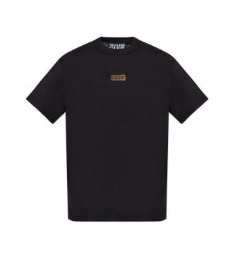 Versace Jeans Couture T-shirt-logo guld, sort