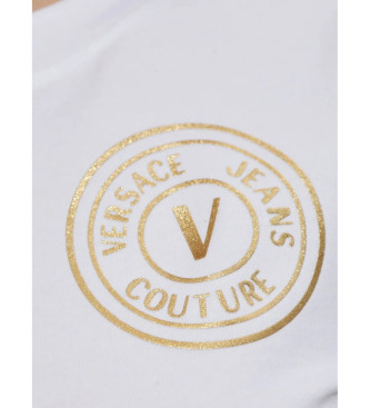 Versace Jeans Couture T-shirt V-Emblem Logo wei