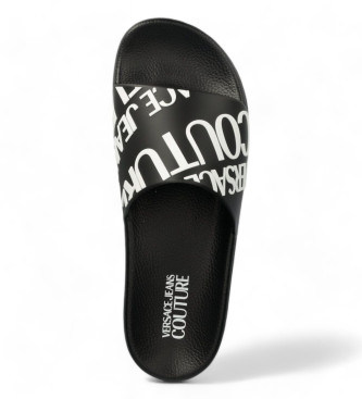 Versace Jeans Couture Flip-flops Fondo Slide svart