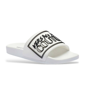 Versace Jeans Couture Flip-flops med hvidt logo