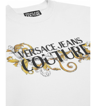 Versace Jeans Couture Sweatshirt  coupe standard avec logo blanc