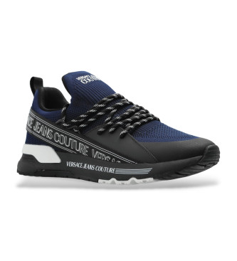 Versace Jeans Couture Zapatillas con logo impreso azul