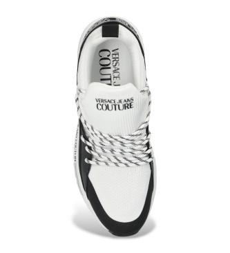 Versace Jeans Couture Baskets avec logo imprim en blanc