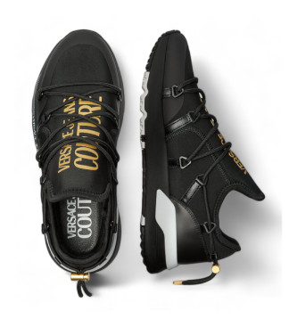 Versace Jeans Couture Dynamiska skor svart, guld