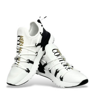 Versace Jeans Couture Sneakers con logo bianco