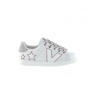 Victoria Zapatillas de piel Tenis Bordado blanco - Tienda Esdemarca moda,  calzado y complementos - zapatos de marca y zapatillas de marca