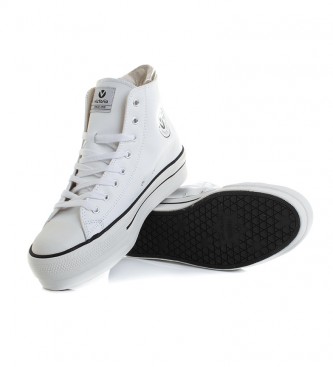 Victoria Chicago chaussures blanc - hauteur de plate-forme : 4cm