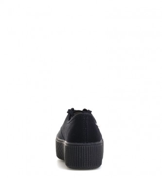 Victoria Double black shoes - Platform height: 4cm