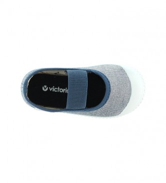 Victoria Ballerina slippers blauw