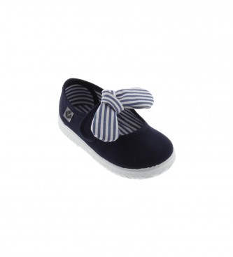 Victoria Merceditas navy slippers