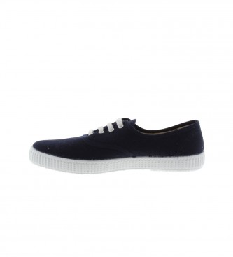 Victoria Trainers 1915 English Navy Canvas