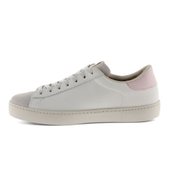 Victoria Berlin Sneakers Leather & Split leather white, pink