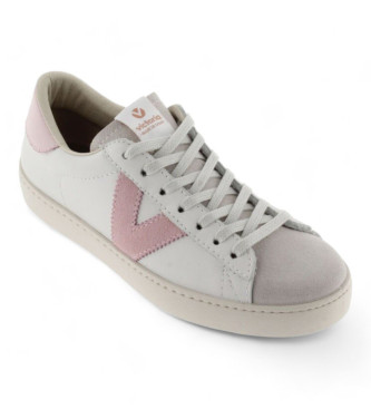 Victoria Berlin Sneakers Leather & Split leather white, pink