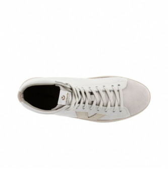 Victoria Zapatillas de piel 1126163 blanco, gris