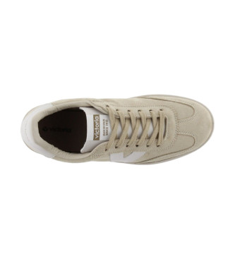 Victoria Scarpe da ginnastica in pelle da ciclista berlinese beige
