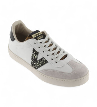 Victoria Berlin Chaussures de cyclisme en cuir blanc