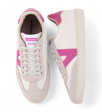 Victoria Berlin Sneakers i lder Vit effekt