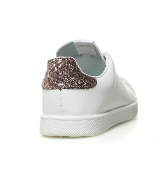 Victoria Zapatillas de piel blanco, rosa - Tienda Esdemarca moda, calzado y  complementos - zapatos de marca y zapatillas de marca